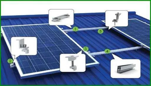 Solar Mounting Structure (4-Panel) thumbnail 5