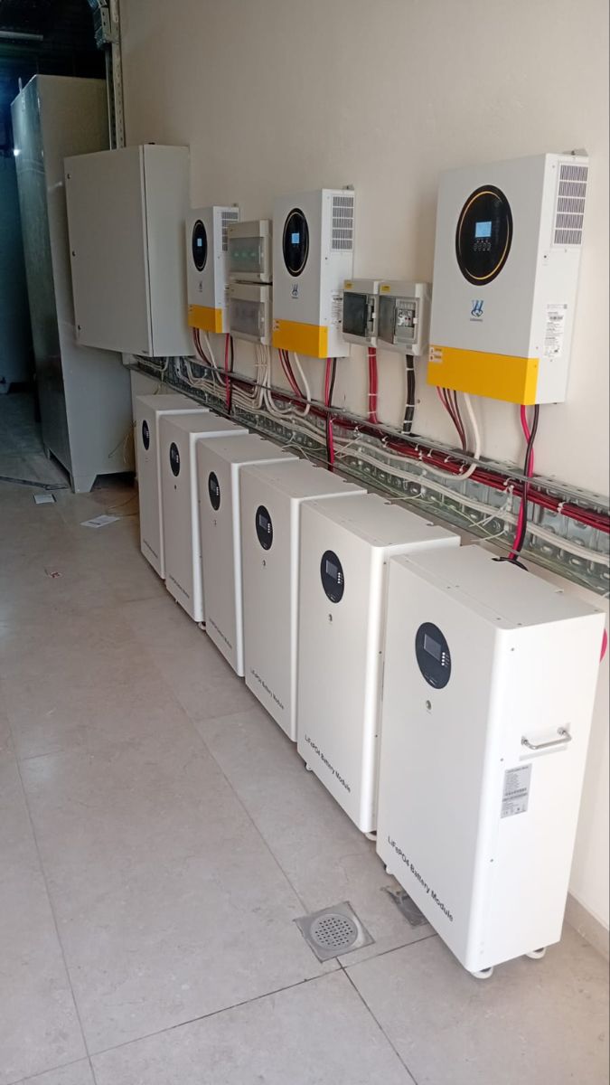 Lithium battery storage system